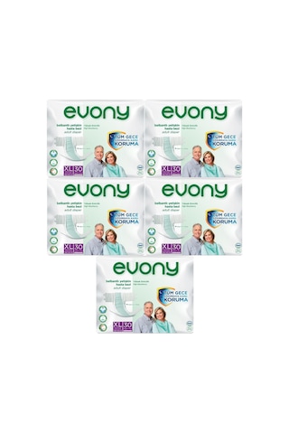 Evony Hasta Bezi Yetişkin Bel Bantlı Tekstil Yüzey Xl 150 Adet