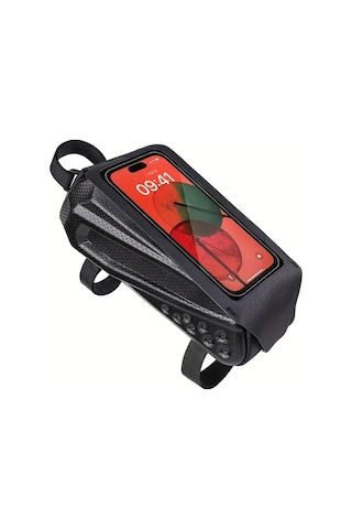 Willowhaven 1l Neutral Without Logo Dağ Bisikleti Paketi Eva Sert Kabuk Ön Çatal Çantası Büyük Kapasiteli Alet Depolama Altın