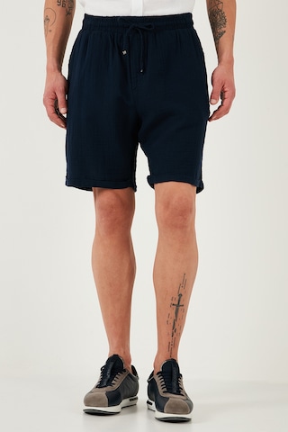 Buratti % 100 Pamuk Regular Fit Normal Bel Müslin Erkek Short Cf25S657802 Lacivert