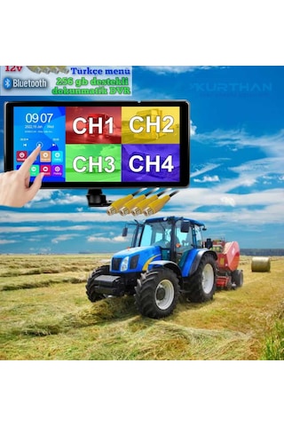 Dokunmatik Ekran 10,36 İnç 4k Bluetooth Mp5 Kamerasız