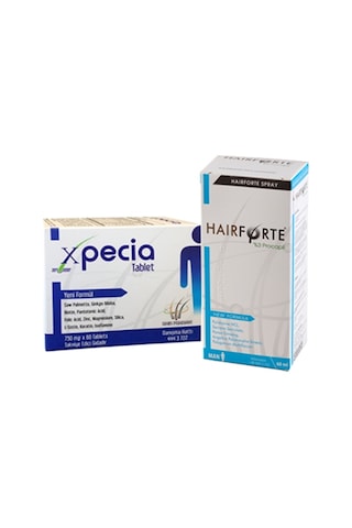 Xpecia Erkek 60 Tablet Hairforte Erkek Sprey