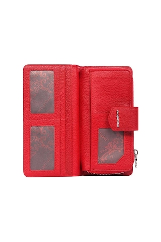 Cengiz Pakel Hakiki Deri Kadın Cüzdan-Portföy 65104-Kırmızı (432622135)-65104-Kırmızı