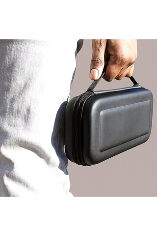 Dianziye Nintendo Switch İçin Mavi Eva Sert Kılıf - Joy-con Ve 10 Oyun Kartı Saklama, Taşınabilir Korumalı Çantası