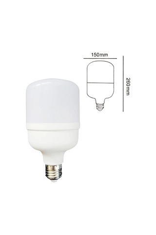 K2 Kes134 Torch Led Ampul Beyaz Işık 60w