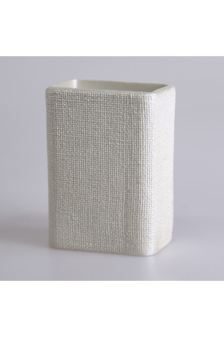 Linen Diş Fırçalık İnci Bej