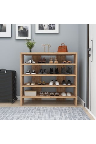 Arnetti Sargel 5 Raflı Dekoratif Ayakkabılık Atlantik Çam Atlantik - Çam