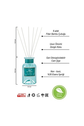 Okyanus Ferahlığı Bambu Çubuklu Oda Kokusu 150 Ml Fresh