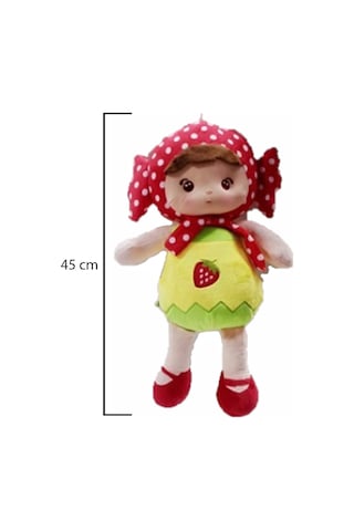Karsan Büyük Çilek Peluş Bez Bebek 45 Cm A18260