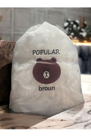 100 Adet Tazeliği Koruyan Tencere Ve Tabak Bonesi Çok Amaçlı Kapak Ve Gıda Koruma Boneleri