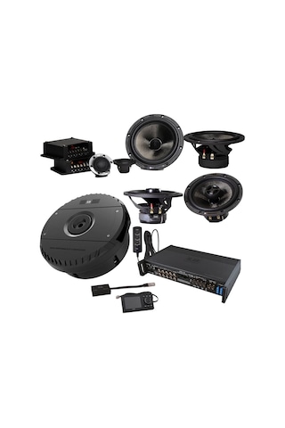 Blam High-end Araç Ses Sistemi Paketi Dsp Amfi + Aktif Subwoofer