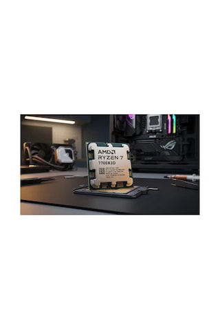 Amd Ryzen 7 7700x3d 8 Core, 4,00-4.50ghz, 104mb Cache, 120w, Am5 Soket, Tray, Dahili Grafik Var, Fan Yok Türkiye Distibütör