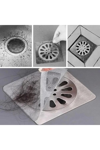 3b Trend 20 Adet Banyo Gider Süzgeci, Lavobo Süzgeci, Gider Kapağı, Sineklik, Böcek Önleyici