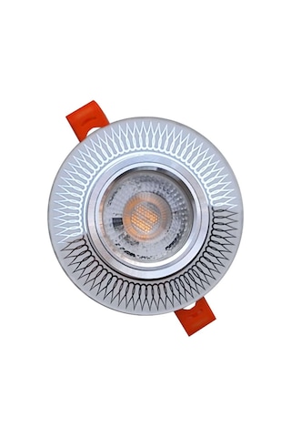 Kristal Motifli 2+4,5 W Sıva Altı Spot Kenarı Beyaz Orta Gün Işığ Beyaz