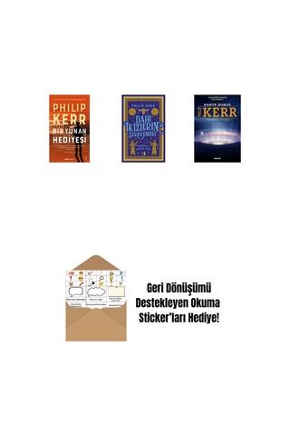 Bir Yunan Hediyesi + Dahi İkizlerin Serüvenleri - Babilli Mavi Cin + Sahte Dokuz + Okuma Sticker'ları