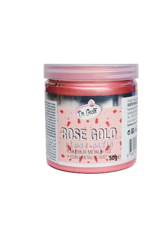 Toz Sim Metalik Dr. Gusto 50 Gr Rose Gold Toz Sim Metalik Dr. Gusto 50 Gr Rose Gold