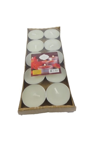 Tealight Mum 10 Lu Özel Günler Için Mum Yuvarlak Mum