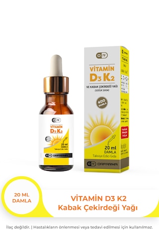Orfarma Vitamin D3K2 20 ML