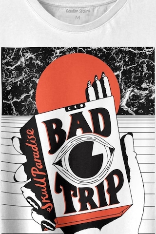 Bad Trip Urban Street Sokak Kültür Baskılı Tişört Unisex T-shirt 001