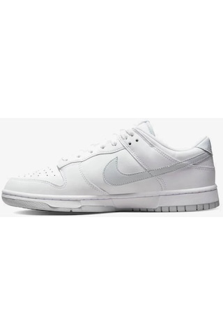 Nike Dunk Low Retro Erkek Beyaz Günlük Ayakkabı-beyaz Beyaz