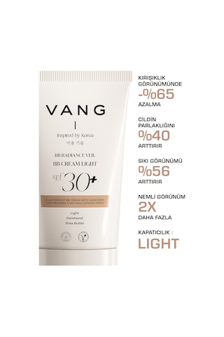 Vang Işıltılı BB Krem SPF30 Light 40 ML