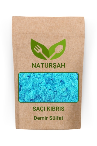 Naturşah Saçı Kıbrıs / Demir Sülfat 100 Gr Naturşah Saçı Kıbrıs / Demir Sülfat 100 Gr