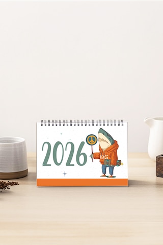 Hayvan Tasarım 2026 Masa Takvimi Pytktkv025