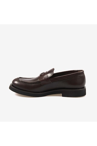 Andrea Giovanni Andrea Gıovannı Erkek Loafer 598a Kahve Antik