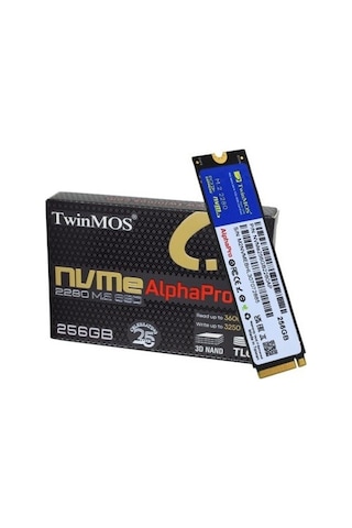 Twinmos Alphapro 256gb Nvme M.2 Ssd 3600/3250mb/s