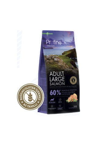 Profine Gluten Free Adult Large Salmon Glutensiz İri Irk Somon Etli Yetişkin Köpek Maması 12 KG