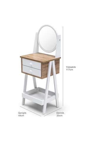 Ayaklı Modern Makyaj Masası