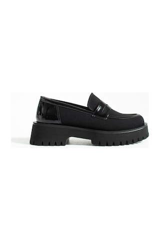 Kadın Yüksek Taban Günlük Loafer Vela - Siyah Siyah