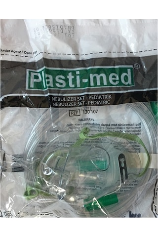 Plasti-Med 130106 Yetişkin Nebülizatör Maske Seti