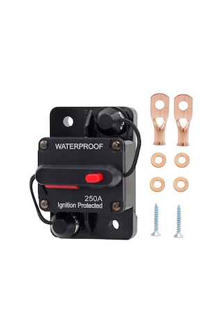 30-250a Amper Devre Kesici Manuel 30-250a Araba Kamyon Rv Atv Trolling Motorları Araçlar İçin, 12v-48v,jwcwsq