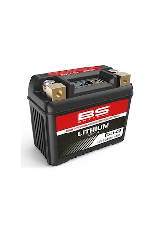 Bs Bsli-02 2000-2011 Ktm 400 Exc Uyumlu Akü Lityum Akü