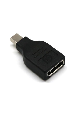 Homyl Mini Ekran Bağlantı Noktası Erkek Dişi Konnektör Siyah