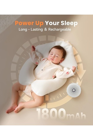 Dreamegg Beyaz Gürültü Makinesi - 21 Rahatlatıcı Ses - Beyaz