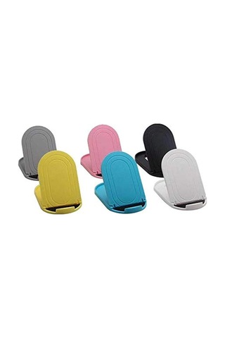 Mt00790 Katlanır Masaüstü Telefon Tutucu Stand Beyaz Diğer