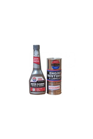 Restore Motor Onarıcı 400 Ml Restore Motor İç Temizleme 250 Ml Restore Motor Onarıcı 400 Ml Restore Motor İç Temizleme 250 Ml