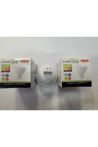 Forlife Fl-1652m 7 Watt Beyaz Mr16 İğne Bacaklı Led Spot Ampulü
