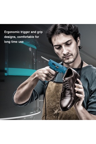 Fosenze Kablosuz Şarjlı Sıcak Yapıştırıcı Tabancası - 15sn Hızlı Isınma, 150 C, 10 Yapıştırıcı Çubuklu