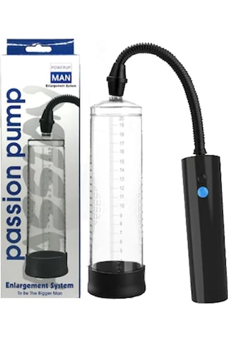 Hızlı Express Passion Pump Power Up 22 Cm Usb Şarjlı Emiş Gücü Yüksek Penis Vakum Pompası