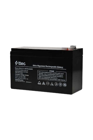 Ttec Base 12v 7ah Bakımsız Kuru Akü N11.16846 Ağustos 2024 Üretim