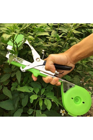 Sones Tarım Bant Aleti El Bağlama Makinesi Bahçe Bitki Bant Aleti Bantlama Makinesi Yapışkan Bant Makinesi Yeşil