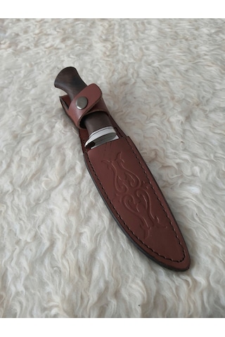 Bushcraft Kamp Bıçak Kahverengi - Gümüş