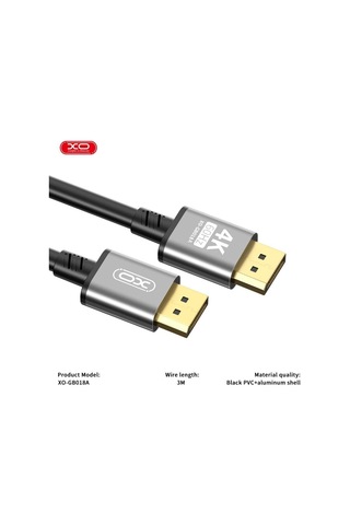 Dp To Dp 4k 3m Data Veri Aktarım Bağlantı Kablosu Gb018a
