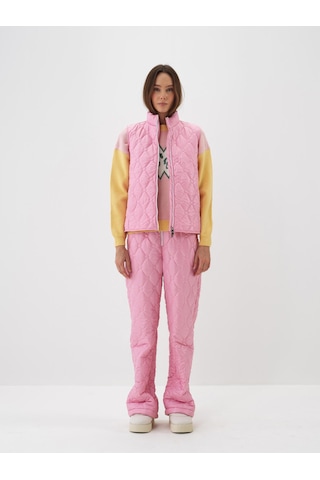 Pembe Formunu Koruyan Regular Fit Yelek 290506