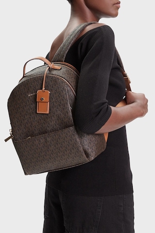 Michael Kors Logolu Ayarlanabilir Omuz Askılı Sırt Çantası 30t5g3xb2b252 Kadın Sırt Çantası 30t5g3xb2b 252 Kahve