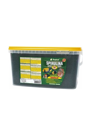 Tropical Süper Spirulina Forte Granulat Granül Yem 1 KG