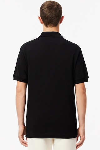 Lacoste Classic Fit Polo T-shirt Erkek Polo Yaka Tişört Siyah