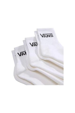 Vans Vn000qbwwht1 Classic Half Crew Çorap Beyaz